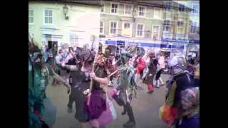 Halesworth Market Square: Halesworth (Oxblood Molly) Day of Dance 28th March 2015