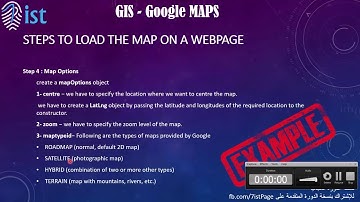 2 GIS   Google Maps دورة نظم المعلومات الجغرافية وخرائط جوجل  Getting Started   What are google maps