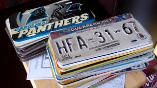 My License Plates & Signs Collection