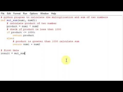 python progran to calculate the multiplication and sum of two numbers #pythonforbeginner  #python