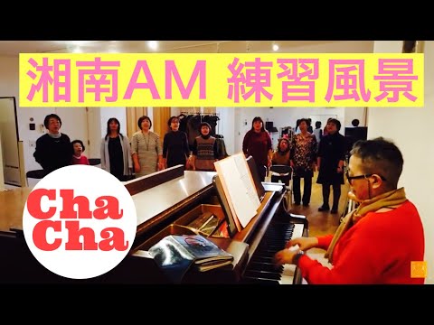 【歌　藤沢　レッスン】「湘南AM」（というグループ）の練習風景：大人の365日を歌うアマチュアシンガーズ「Cha-Cha」