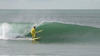 Scoring CLEAN waves at Trestles in January !!!