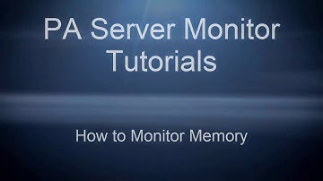 How to Monitor Memory