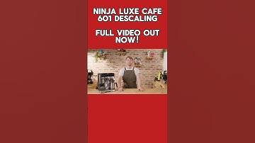 Ninja Luxe Cafe 601 Descaling- Full Video Out Now! #coffee #coffeemachine #ninjaluxecafe