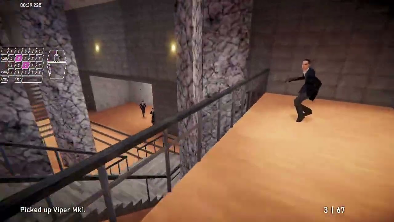 Agent 64 speedrun in 58s:720ms 4th on leaderboards