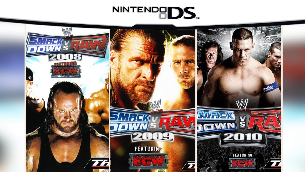 WWE Games for DS