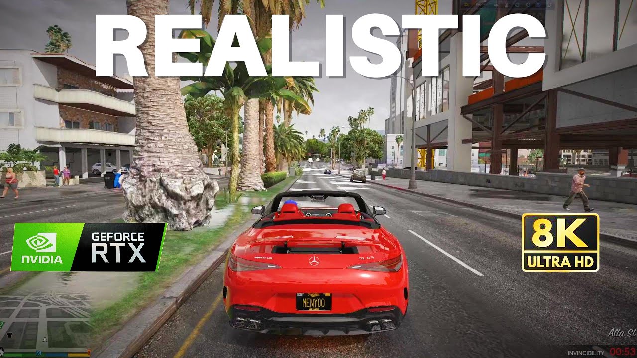 Gta 5 Ultra Realistic Graphics | Looks Like Gta 6 - YouTube