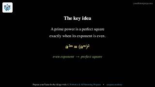 2016 AMC 8 – Problem 7: Which Is Not a Square | Your Future Prep