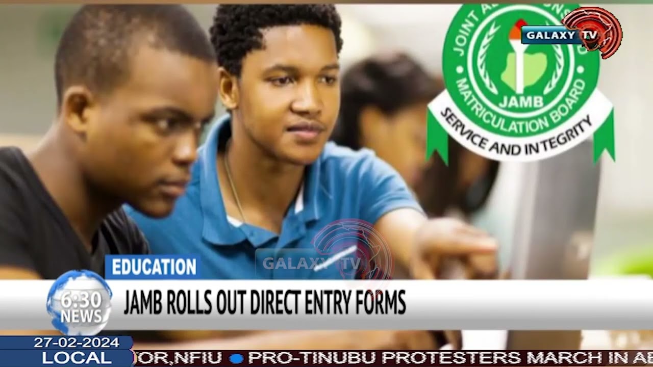 JAMB ROLLS OUT DIRECT ENTRY FORMS