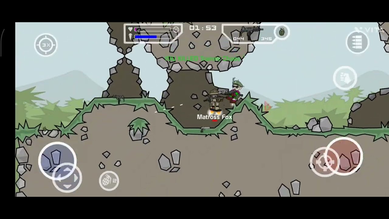 Mini militia da2 gameplay 💥💥