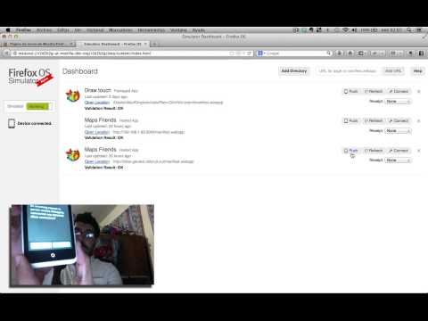 Firefox OS Peak+ Debug & install Apps