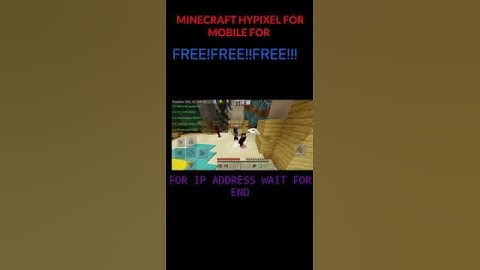 MINECRAFT HYPIXEL FOR MOBILE#HYPIXEL#MINECRAFT#MINECRAFT#MINECRAFT#Short