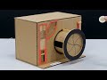 Safe Lock Cardboard DIY at Home