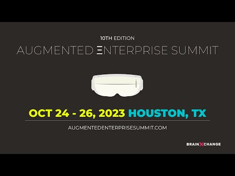 Witness the immersive workplace revolution at the only AR/VR/MR (XR) conference fully dedicated to enterprise: The Augmented Enterprise Summit. Witness the immersive workplace revolution at the only AR/VR/MR (XR) conference fully dedicated to enterprise: The Augmented Enterprise Summit.