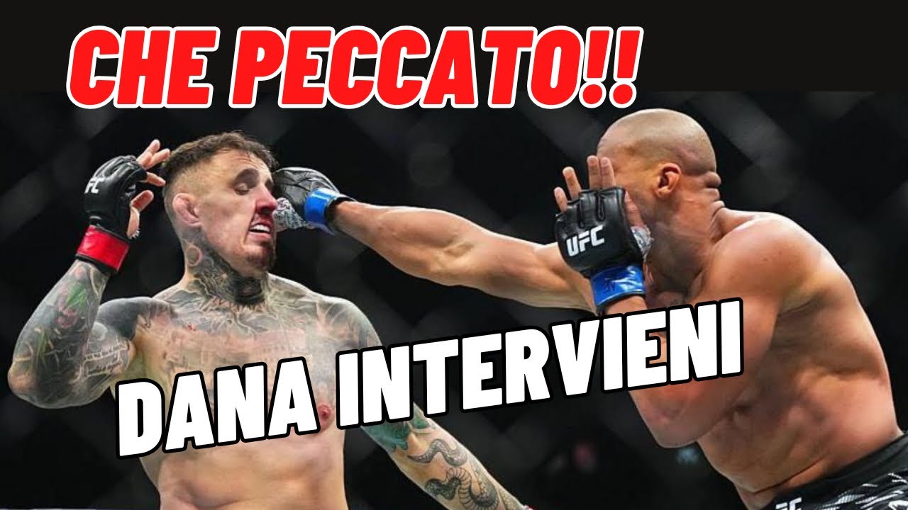 UFC 321 ASPINALL SI FERMA! IL PUBBLICO FISCHIA..