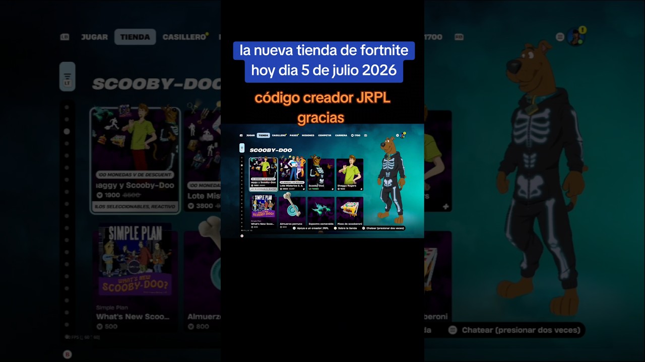 la nueva tienda de fortnite hoy dia 5 de julio 2026 #fortnite #shorts