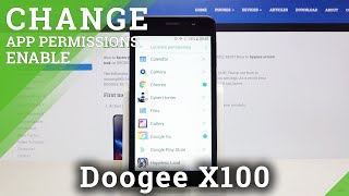 How to Manage App Permissions in Doogee X100 – Enter App Permission Manager screenshot 4