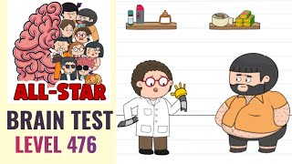 Brain Test All Star Level 476 | Help them fix the broken robot arm | Walkthrough Details