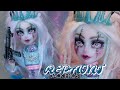 REPAINT ! Post Apocalyptic Jack Frost OOAK Monster High Vandala Doubloons Custom Doll Tutorial