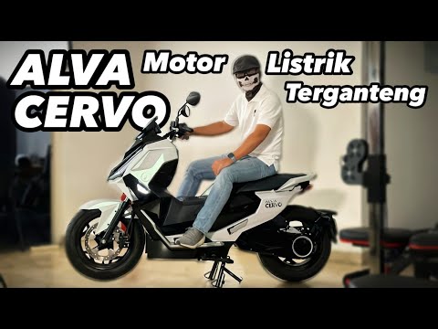 ALVA CERVO | Motor Listrik Ganteng, Kencang, dan Murah