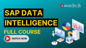 SAP Data Intelligence Full Course | ZaranTech