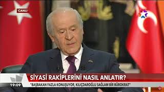 Devlet Bahçeli:\