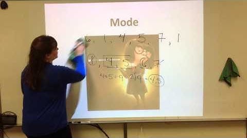 11.2 Median and Mode