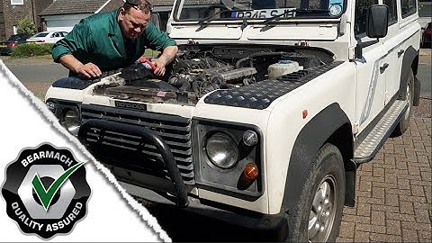 Engine bay checks Part 1  - The Fine Art of Land Rover Maintenance