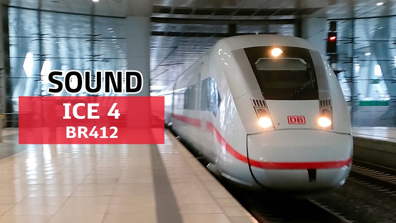 [Sound] ICE 4 | BR412/812 | Siemens | Mannheim - Basel (3.2024)