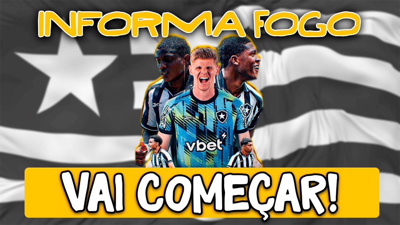 VAI COMEÇAR O CARIOCÃO | BOTAFOGO PAGA ATLANTA | E SUB 20 EM CAMPO HOJE