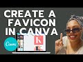 How to Create A Favicon in Canva for Your Website