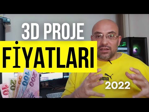 3D PROJE fiyatları 2022 - Tüm detayları ile Geniş içerik