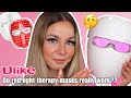 RED LIGHT THERAPY AT HOME! Ulike Reglow LED Mask Review!