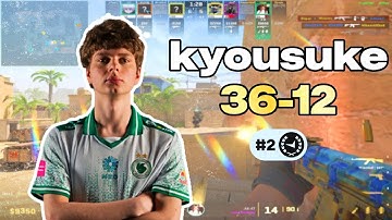 💥 KYOUSUKE 36-12 POV: FACEIT DESTRUCTION (Mirage) | 5005 ELO