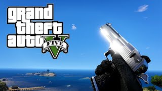 GTA 5 - All Remastered Weapons (First Person) - Reloads, Animations and Sounds