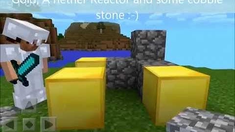3. Using The Nether Reactor Core {MC PE}