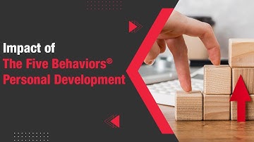 The Five Behaviors Personal Development