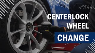 NutCracker - centerlock wheel change on Porsche 992, GT4RS, Spyder RS, 991, 997, 996