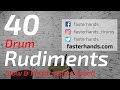 40 Drum Rudiments | Percussive Arts Society PAS