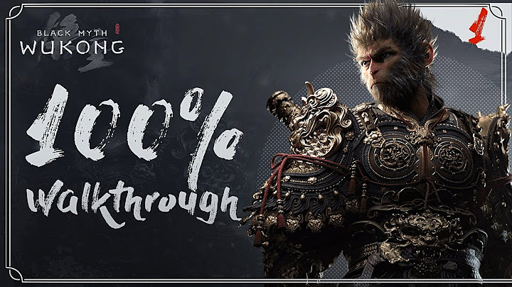 Black Myth Wukong 100% Walkthrough 🐵💯 (All Items & Secret Ending and Platinum Trophy) Part 1/3
