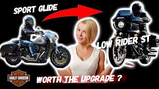 IS THE NEW HARLEY DAVIDSON 2022 LOW RIDER ST worth the UPGRADE from a HARLEY DAVIDSON SPORT GLIDE ?