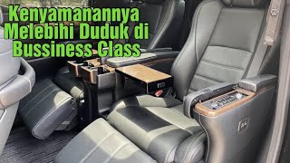 DIJUAL ALPHARD 3.5 Q EXECUTIVE LOUNGE 2016 BLACK ON BLACK ATPM INDONESIA