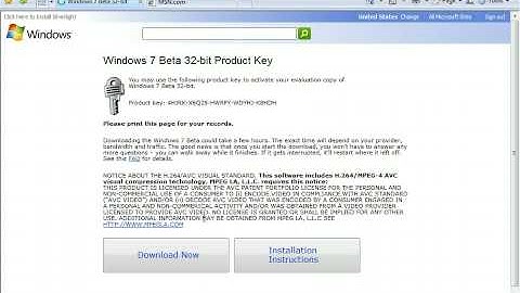 How to download Windows 7 BETA