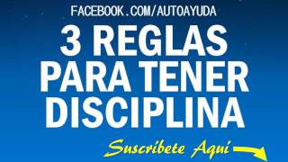 Jim Rohn   3 REGLAS PARA TENER DISCIPLINA   SUPERACION PERSONAL