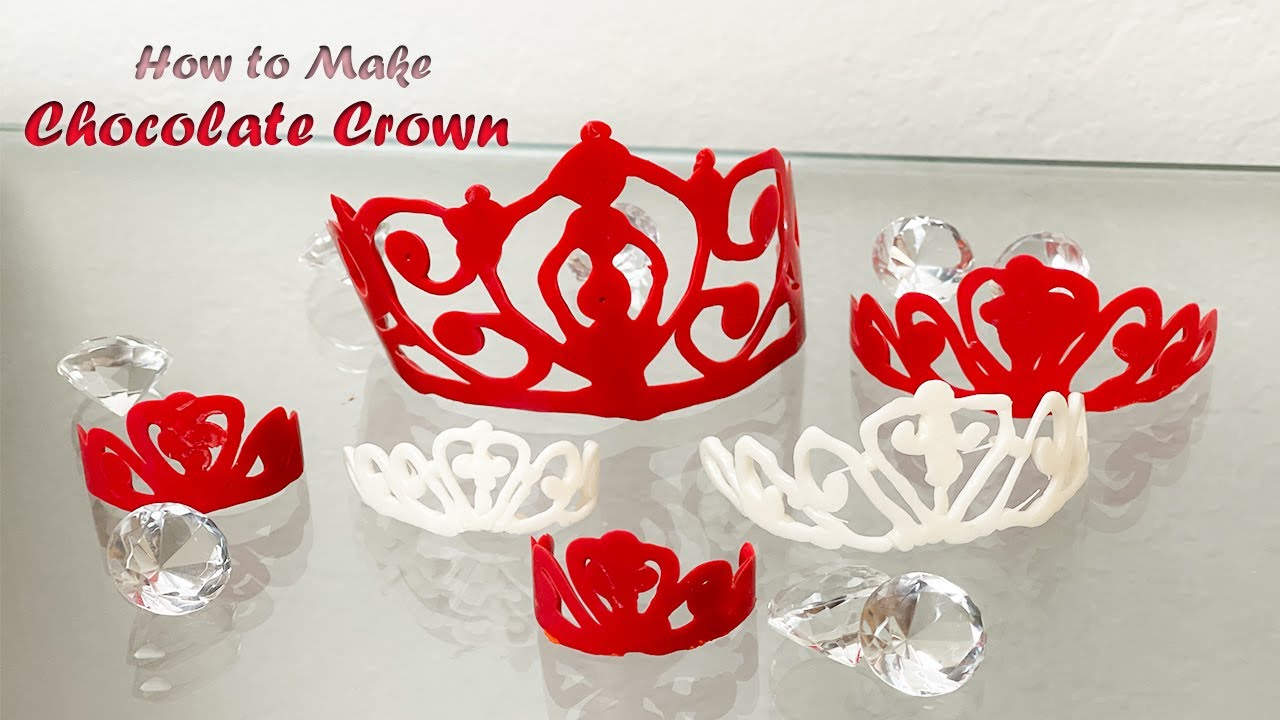 Chocolate Crown (ENG SUB) | Kako Napraviti Čokoladne Krune 👑