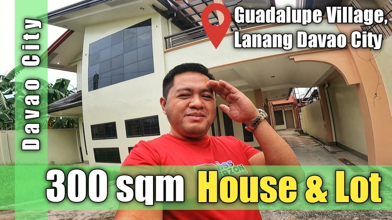 300 sqm House & Lot Guadalupe Village, Lanang Davao City is up for