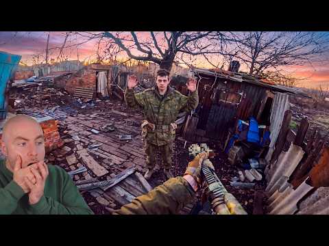 Caught on GoPro: Ukrainian Special Forces Find Russian Soldier After He Opens Fire