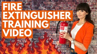 Free Fire Extinguisher Training Video   OSHA  Updated for 2020