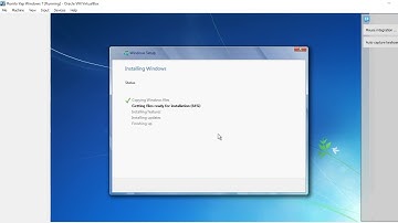 Uncut Windows 7 Installation using Oracle VM Virtual Box