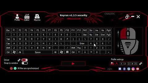How to use Keyran macro v1.3.5